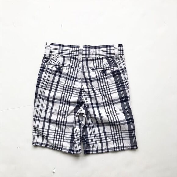Gymboree navy/white plaid shorts EUC 2T - Picture 4 of 4